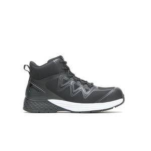 NEW BATES men's rush mid work composite toe - medium in black